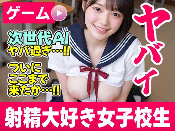 【次世代AI】射精大好き女子校生〜射精当番は君だ！絶頂へのカウントダウン！〜【AIヤバい】【エロ漫画】